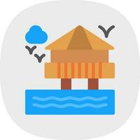 Resort Vector Icon Design