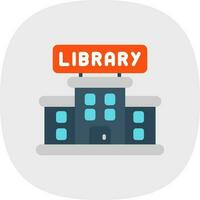Library Vector Icon Design