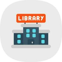 Library Vector Icon Design