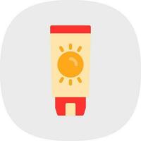 diseño de icono de vector de bloqueador solar