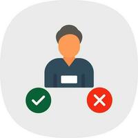 Decision Making Vector Icon Design
