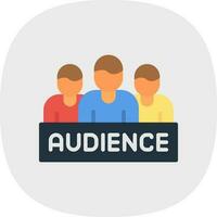 Audience Vector Icon Design