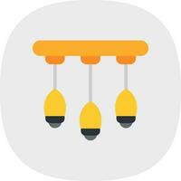 Chandelier Vector Icon Design