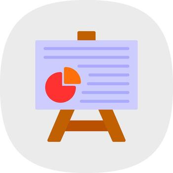 Presentation Vector Icon Design