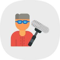 Boom Operator Vector Icon Design