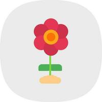 Flower Vector Icon Design