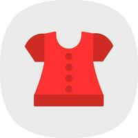 Blouse Vector Icon Design