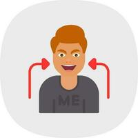 Myself Vector Icon Design