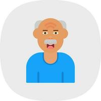diseño de icono de vector de ancianos