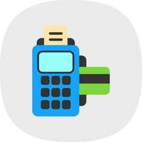 Cashier Machine Vector Icon Design