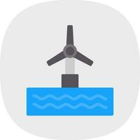 Turbine Vector Icon Design