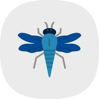 Dragonfly Vector Icon Design