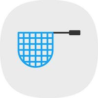 Fishing Net Vector Icon Design