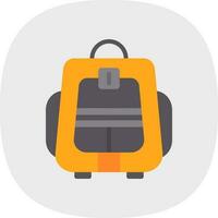 Backpacker Vector Icon Design