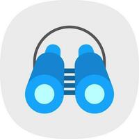 Binocular Vector Icon Design