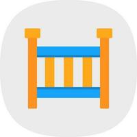 Crib Vector Icon Design