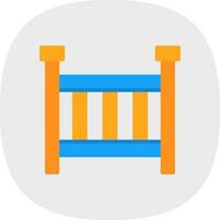 Crib Vector Icon Design