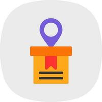 Delivery Location Vector Icon Design