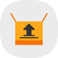 Open Box Vector Icon Design