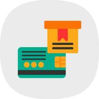 diseño de icono de vector de pago contra entrega