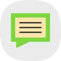 Message Vector Icon Design