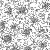 floral sin costura modelo. diagonal flor líneas modelo antecedentes. plano resumen flor líneas modelo. Derecho rayas textura antecedentes. línea modelo vector ilustración antecedentes.