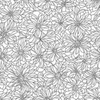 floral sin costura modelo. diagonal flor líneas modelo antecedentes. plano resumen flor líneas modelo. Derecho rayas textura antecedentes. línea modelo vector ilustración antecedentes.