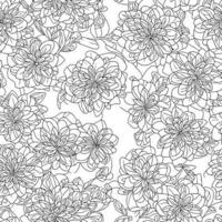 floral sin costura modelo. diagonal flor líneas modelo antecedentes. plano resumen flor líneas modelo. Derecho rayas textura antecedentes. línea modelo vector ilustración antecedentes.