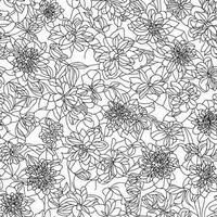 floral sin costura modelo. diagonal flor líneas modelo antecedentes. plano resumen flor líneas modelo. Derecho rayas textura antecedentes. línea modelo vector ilustración antecedentes.