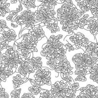 floral sin costura modelo. diagonal flor líneas modelo antecedentes. plano resumen flor líneas modelo. Derecho rayas textura antecedentes. línea modelo vector ilustración antecedentes.