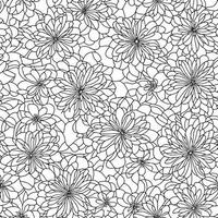 floral sin costura modelo. diagonal flor líneas modelo antecedentes. plano resumen flor líneas modelo. Derecho rayas textura antecedentes. línea modelo vector ilustración antecedentes.