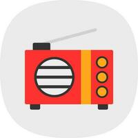 diseño de icono de vector de radio