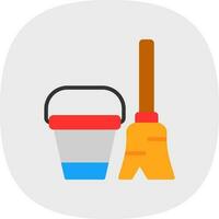 Cleaning Tools Vector Icon Design