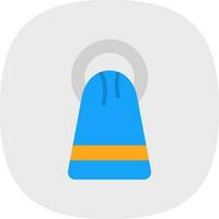 Towel Rack Vector Icon Design