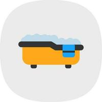 Bathtub Vector Icon Design