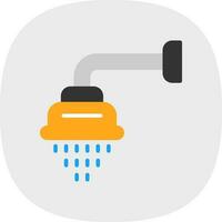 diseño de icono de vector de cabeza de ducha