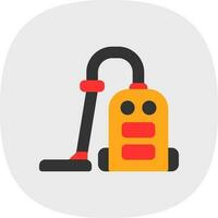 Vacuum Cleaner Vector Icon Design