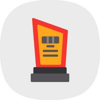 Trophy Vector Icon Design