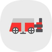 Ice Resurfacer Vector Icon Design