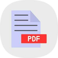 Pdf Vector Icon Design