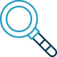 Magnifying Glass Vector Icon Design