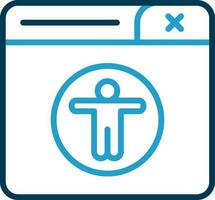 Accessability Vector Icon Design