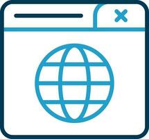 World Wide Web Vector Icon Design