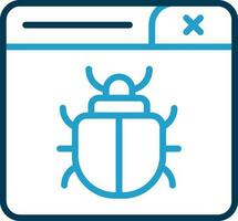 Bug Vector Icon Design