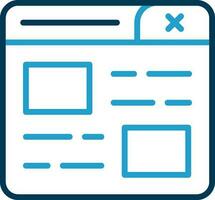 Web Site Vector Icon Design