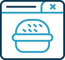 Fast Food Vector Icon Design