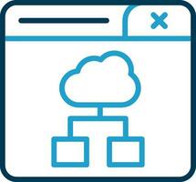 Cloud Computing Vector Icon Design