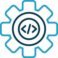 Coding Vector Icon Design