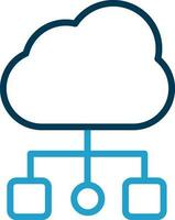 Cloud Computing Vector Icon Design