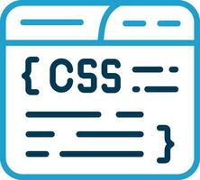 Css Coding Vector Icon Design